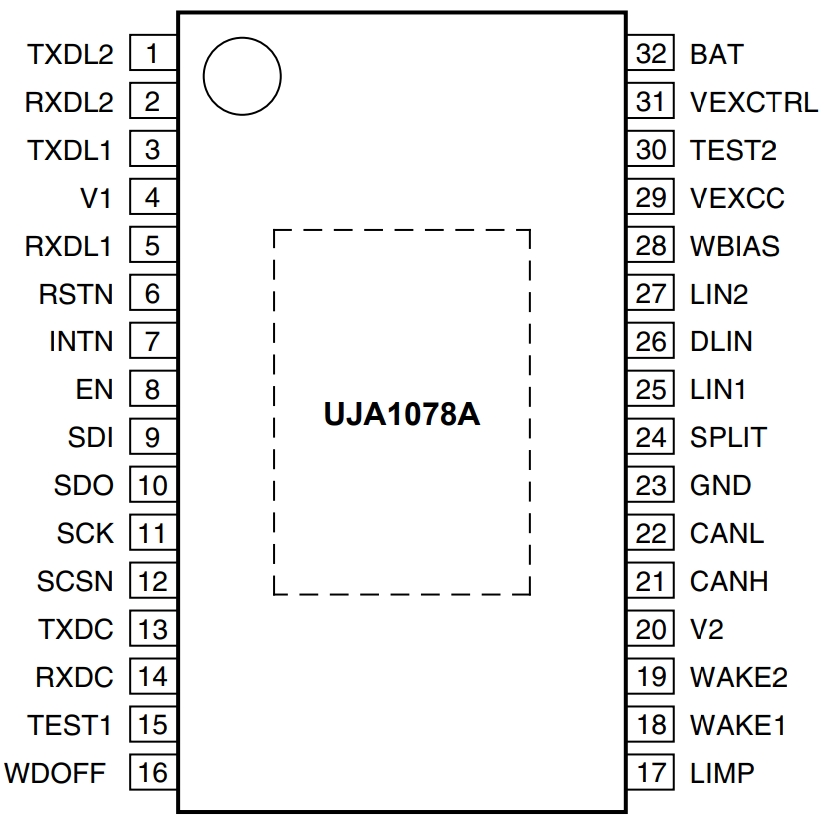 UJA1078ATW 5V0 WDJ